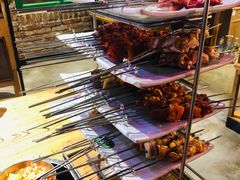 自助取餐区-河坝烧烤串城(银亭路店)