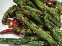 干煸橄榄菜四季豆-青雅中餐厅(大连金石滩绿发希尔顿度假酒店)