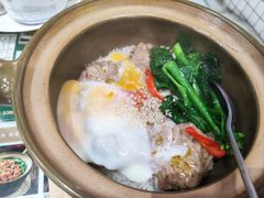 鱿鱼肉饼煲仔饭-西关明记肠粉(荔枝湾店)