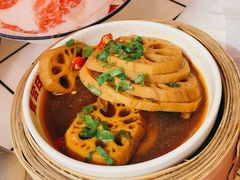 卤味藕片-喜悦小串丹东小黄牛海鲜烧烤大排档(民主广场店)