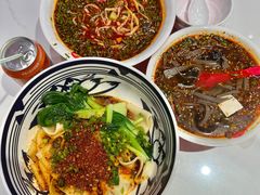 油泼biangbiang面-子午路张记肉夹馍(兵马俑店)