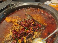 -探鱼·鲜青椒爽麻烤鱼(银泰城店)