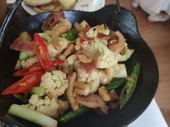 干锅有机花菜-荷风细雨·中国茶宴(碧云店)