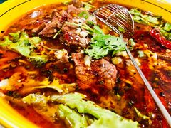 水煮牛肉-熊猫川菜馆 panda chine