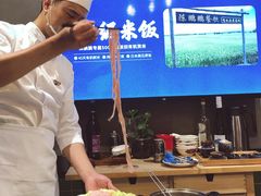 现焯鹅肠-陈鹏鹏潮汕菜(欢乐海岸 海边景观店)