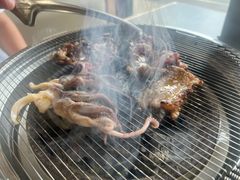 -啊美丽炭火烤肉(滑翔一店)