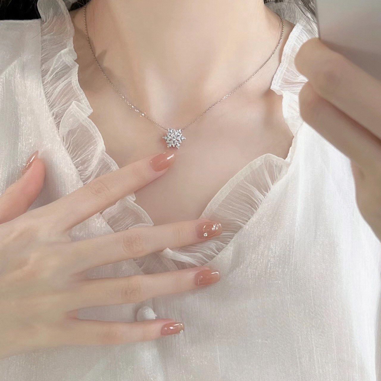 crd克徕帝六芒星项链