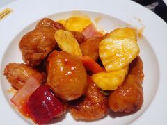 菠萝什果咕咾肉-港丽餐厅