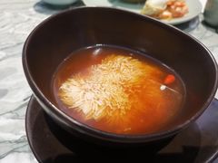 上汤炖菊花-萬國春·中菜馆(颐和公馆店)