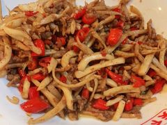 鱿鱼炒肉丝-天下客饭店(中山路店)
