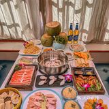 三亚美食第一站❗️央视实名推荐的椰子鸡火锅