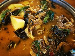 脊骨土豆汤-包装马车·韩国料理·포장마차