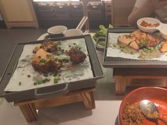 -绿茶餐厅(滨海万达广场店)