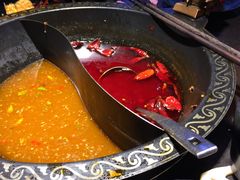 一次用油老火锅-锅说大脸毛肚重庆老火锅(佐阾店)