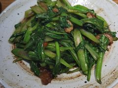 生炒广东菜心-潮粥荟·潮汕砂锅粥(朝阳大悦城店)