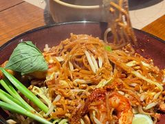 大虾炒金边粉-CHINCHIN 青青·泰国料理(万象食家店)