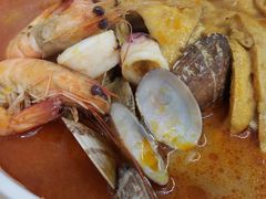 招牌沙茶海鲜锅-老闽味姜母鸭·煎蟹闽菜餐厅(曾厝垵地标店)