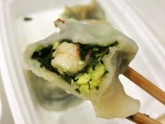 蒸韭菜虾仁鸡蛋-新兴园饺子馆(北京百子湾店)