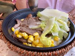 香烤牛肉煲仔饭-堂屋糖水店(愚园店)
