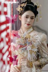 -桃子造型婚纱礼服(凤起广场店)