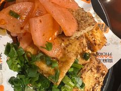 干拌黄金豆腐-探鱼·鲜青椒爽麻烤鱼(领展购物广场店)