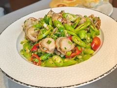 老虎菜拌扇贝-郑庄脂渣海鲜楼(九水路店)