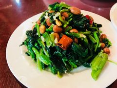果仁菠菜-玫瑰红烤羊排(北新桥三条店)
