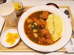 炸鸡块咖喱蛋包饭套餐-池奈·日式咖喱蛋包饭(赛高店)