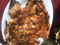 -北京龙庆四季香农家饭庄·灶台鱼·碳烤虹鳟鱼(龙庆峡店)