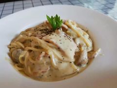 奶油培根意面-LouisTime路易时光(蕴川路店)