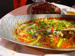 招牌跳水鱼-小河盐帮·私家菜·烤鸭(三元桥·霄云路店)