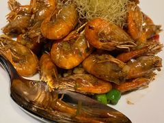 传统油爆虾-杭州西子湖四季酒店·金沙厅