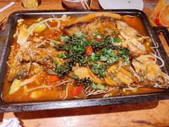 烤海炉鱼-路边摊小炉子烧烤