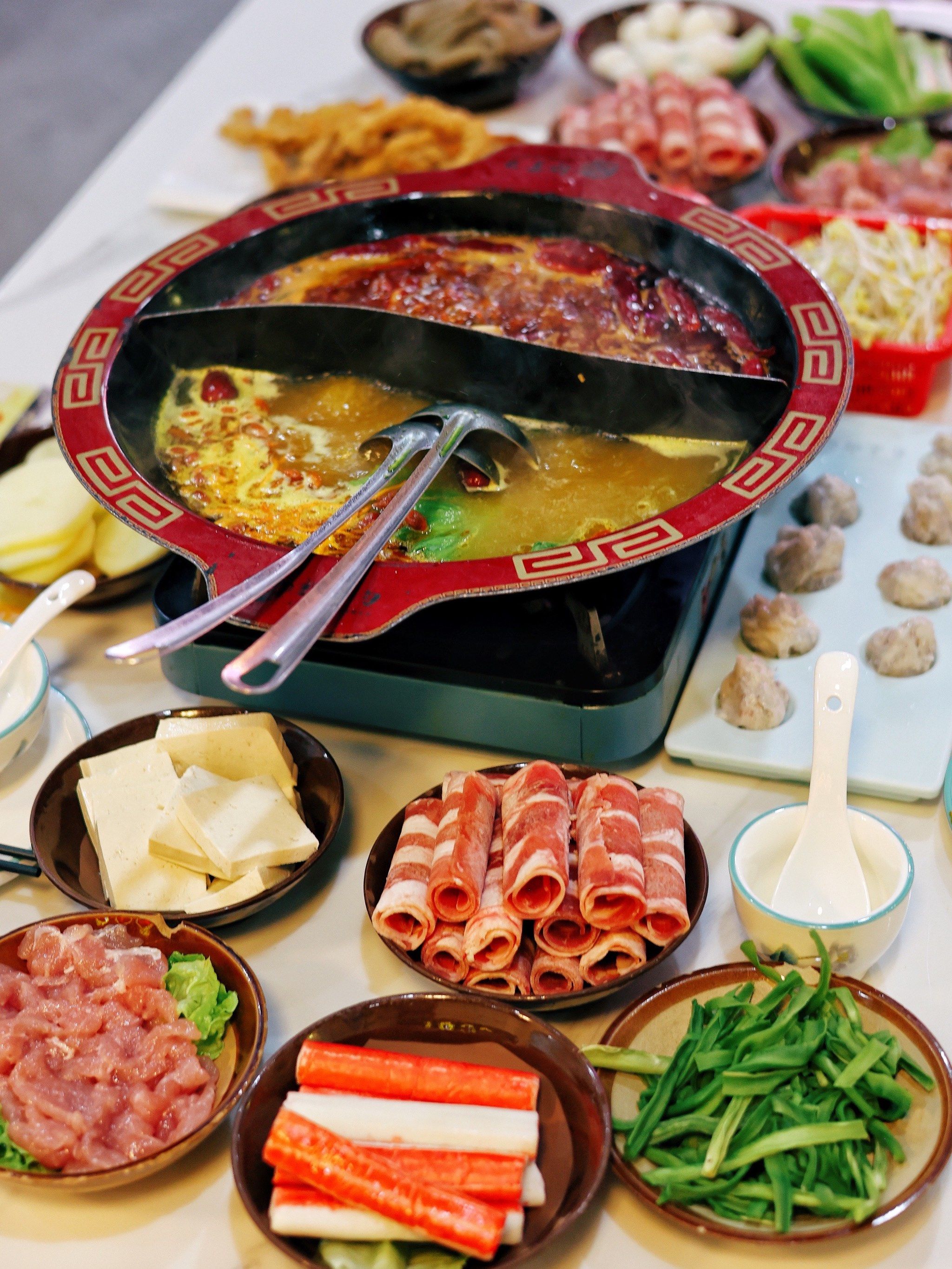 郭掌勺火锅 | 一次可以吃好多种类