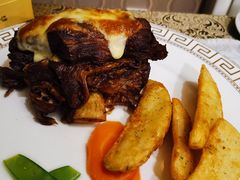 肩胛大块黑椒牛排-92°C俄式厨房(中央大街店)