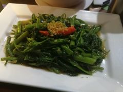 秘制虾酱炒空心菜-帕蓝·暹罗料理(曲阳店)