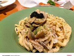 培根蘑菇奶油意大利面-新贝乐意大利餐厅(苏州中心店)