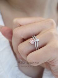 -JKHappiness培育钻石钻戒婚戒定制(天河国贸店)