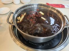 乌鸡菌汤锅-太婆天府山珍酒楼(亚运村店)