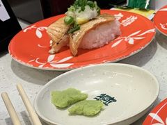 炙烤三文鱼-京樽回転寿司(奥林匹克店)