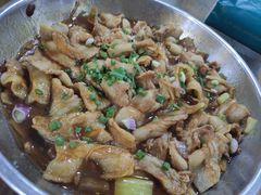豆瓣酱蒸花肉-米岗农庄