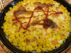 料理烤芝士玉米粒-老东镇啤酒屋海鲜加工·蒸汽海鲜·海鲜烧烤(台东店)