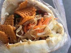 鸡蛋花干夹馍-三兄弟高炉烧饼