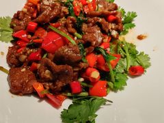 小炒牛肉-绿茶餐厅(西单老佛爷店)