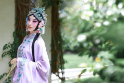 -后宫·古装汉服京剧儿童亲子全家福摄影