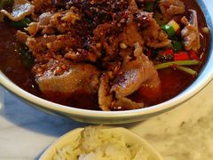 水煮牛肉-懒人盐府人家(航天桥店)