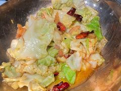 干锅卷心菜-绿茶餐厅(昆明世纪金源店)