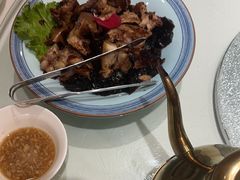 -海派美食·家宴海鲜青岛菜·石锅鲽鱼头(东方城店)
