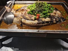 -探鱼·鲜青椒爽麻烤鱼(西南商都店)