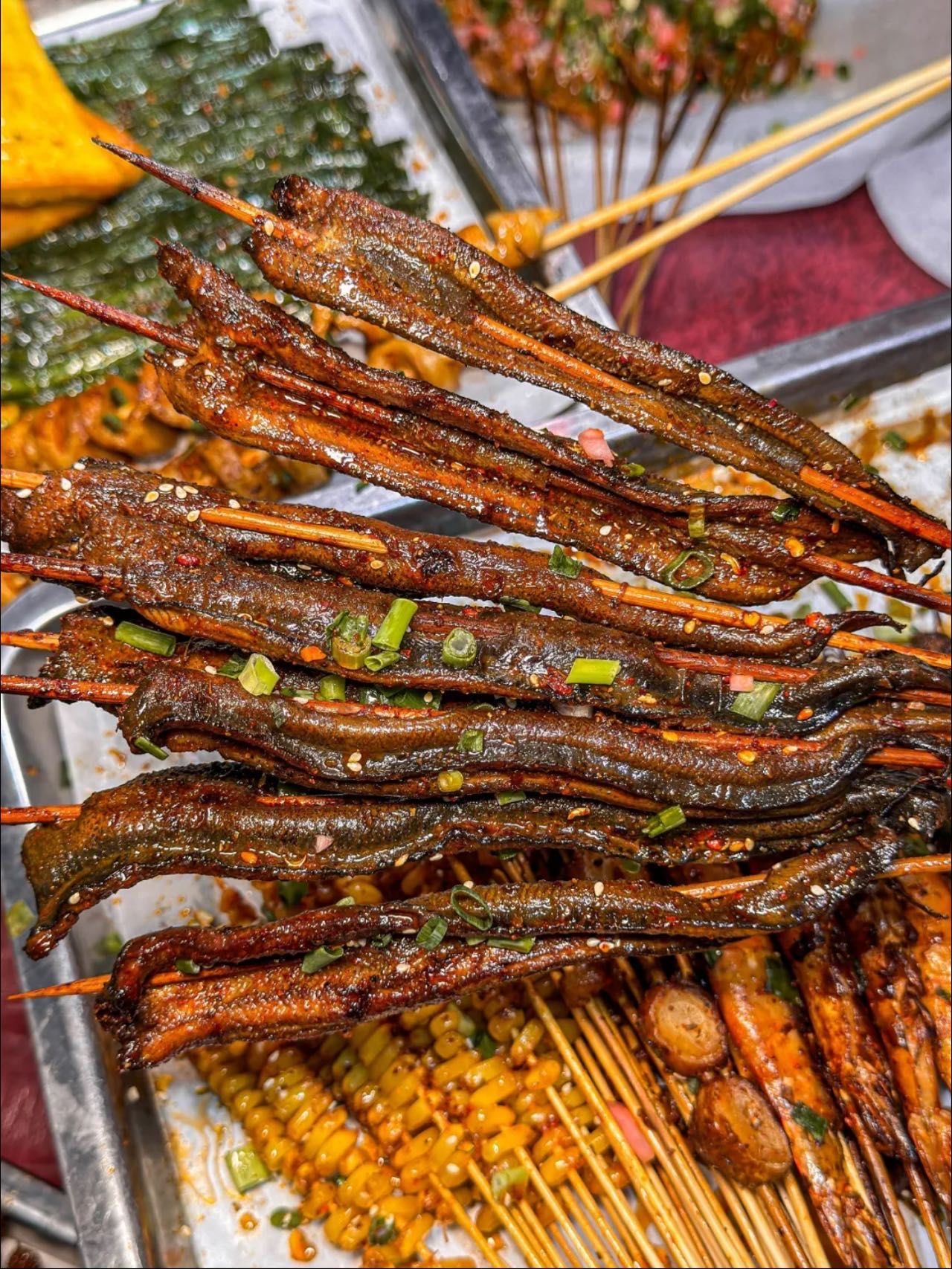 不管是腰片还是鳝鱼,肉类